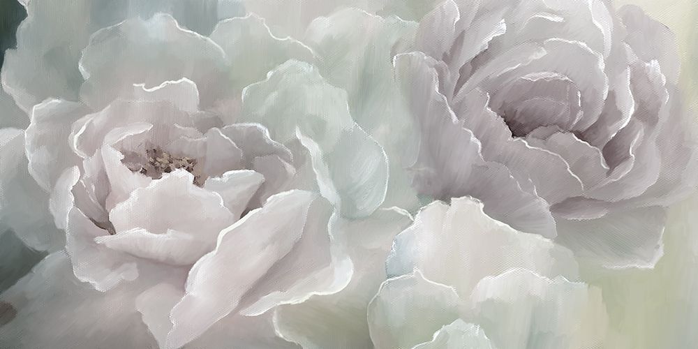Peony Lace art print by Nan for $57.95 CAD
