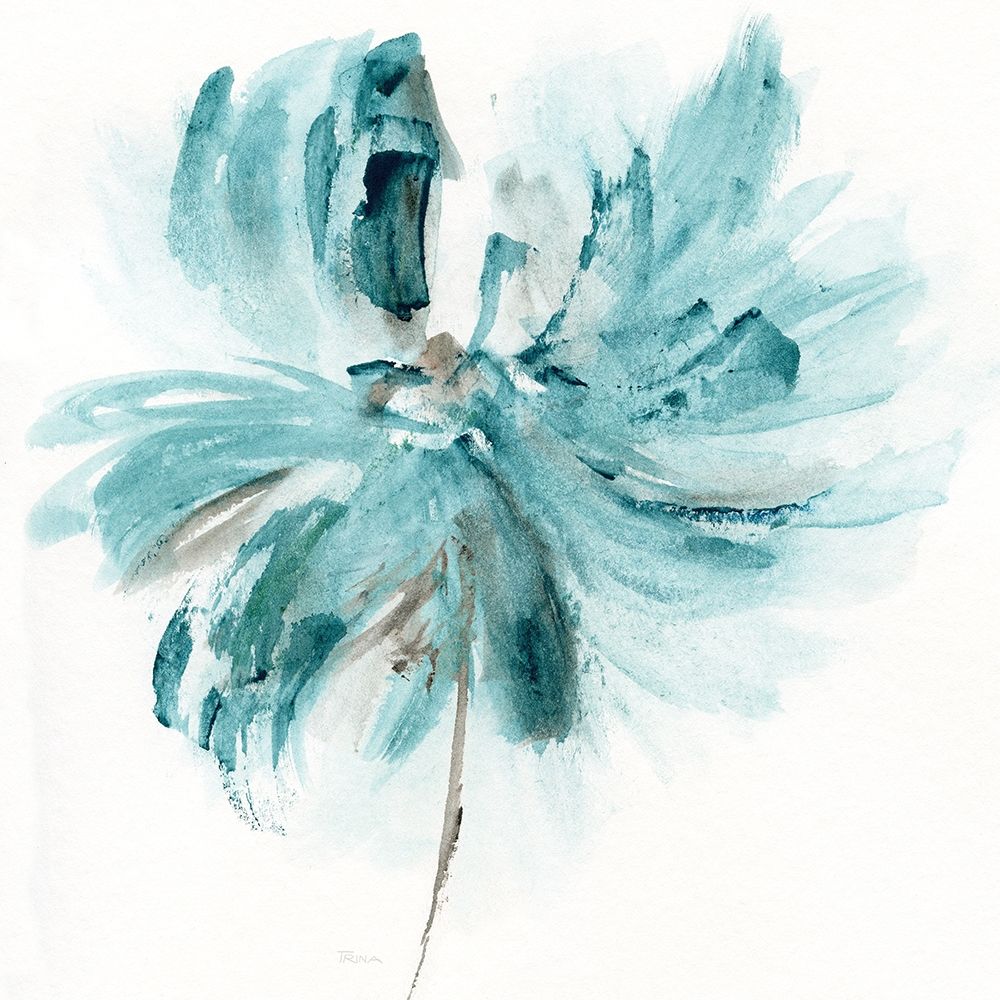 Blue Dance I art print by Katrina Craven for $57.95 CAD