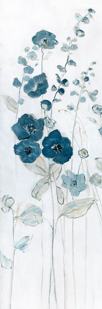 Fields of Blue I art print by Sally Swatland for $57.95 CAD