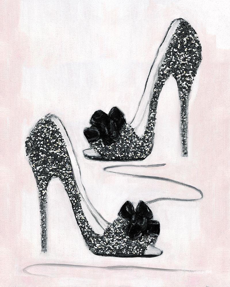 Shoes That Dazzle I art print by Sally Swatland for $57.95 CAD