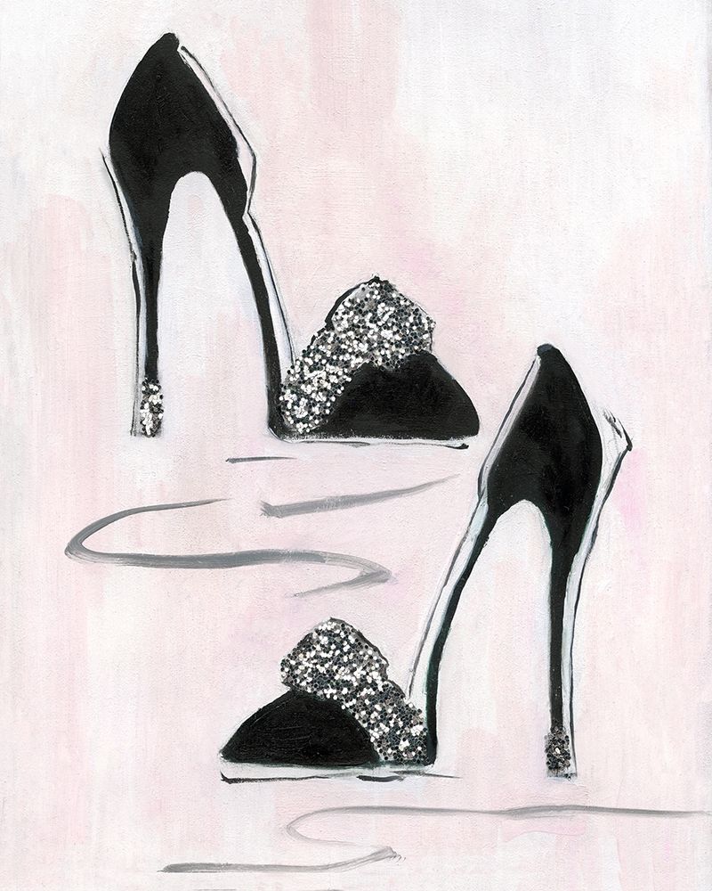 Shoes That Dazzle II art print by Sally Swatland for $57.95 CAD