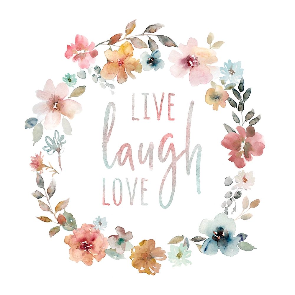 Live Laugh Love art print by Carol Robinson for $57.95 CAD