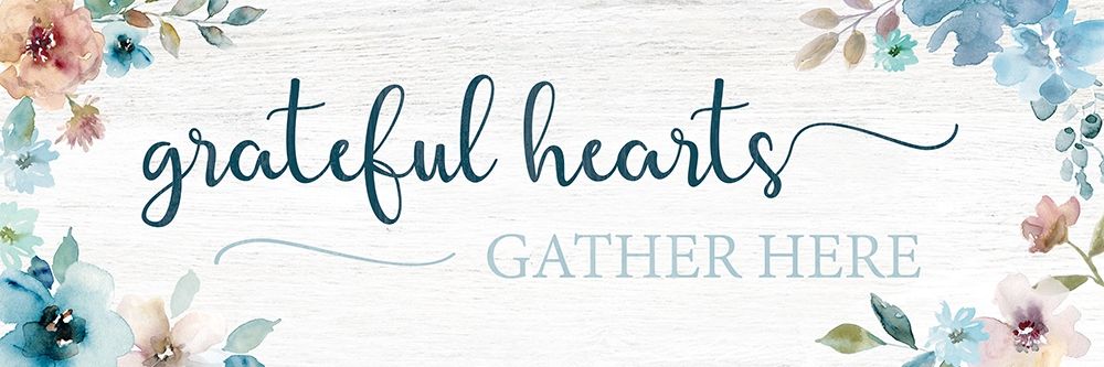 Grateful Hearts art print by Carol Robinson for $57.95 CAD