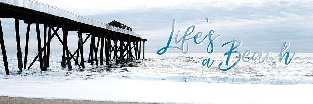 Lifes a Beach art print by Natalie Carpentieri for $57.95 CAD