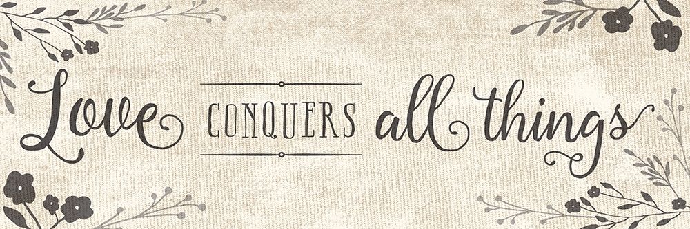 Love Conquers art print by Amanda Murray for $57.95 CAD