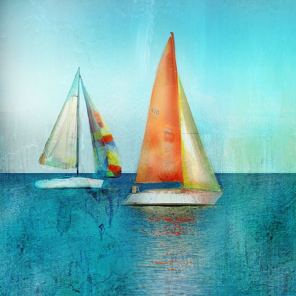 Color Tint Sail art print by Nan for $57.95 CAD