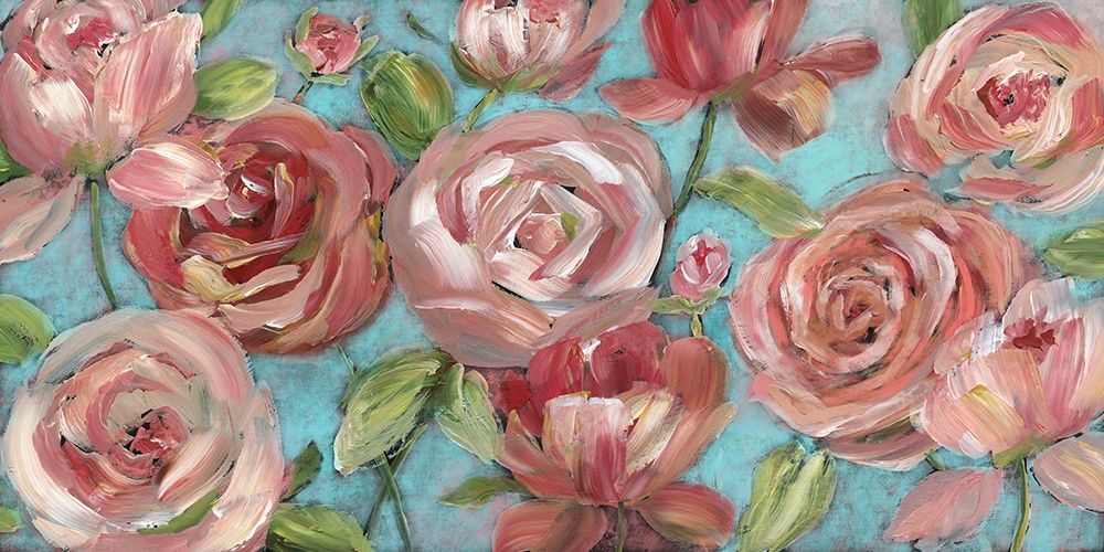 Peaches and Cream art print by Nan for $57.95 CAD