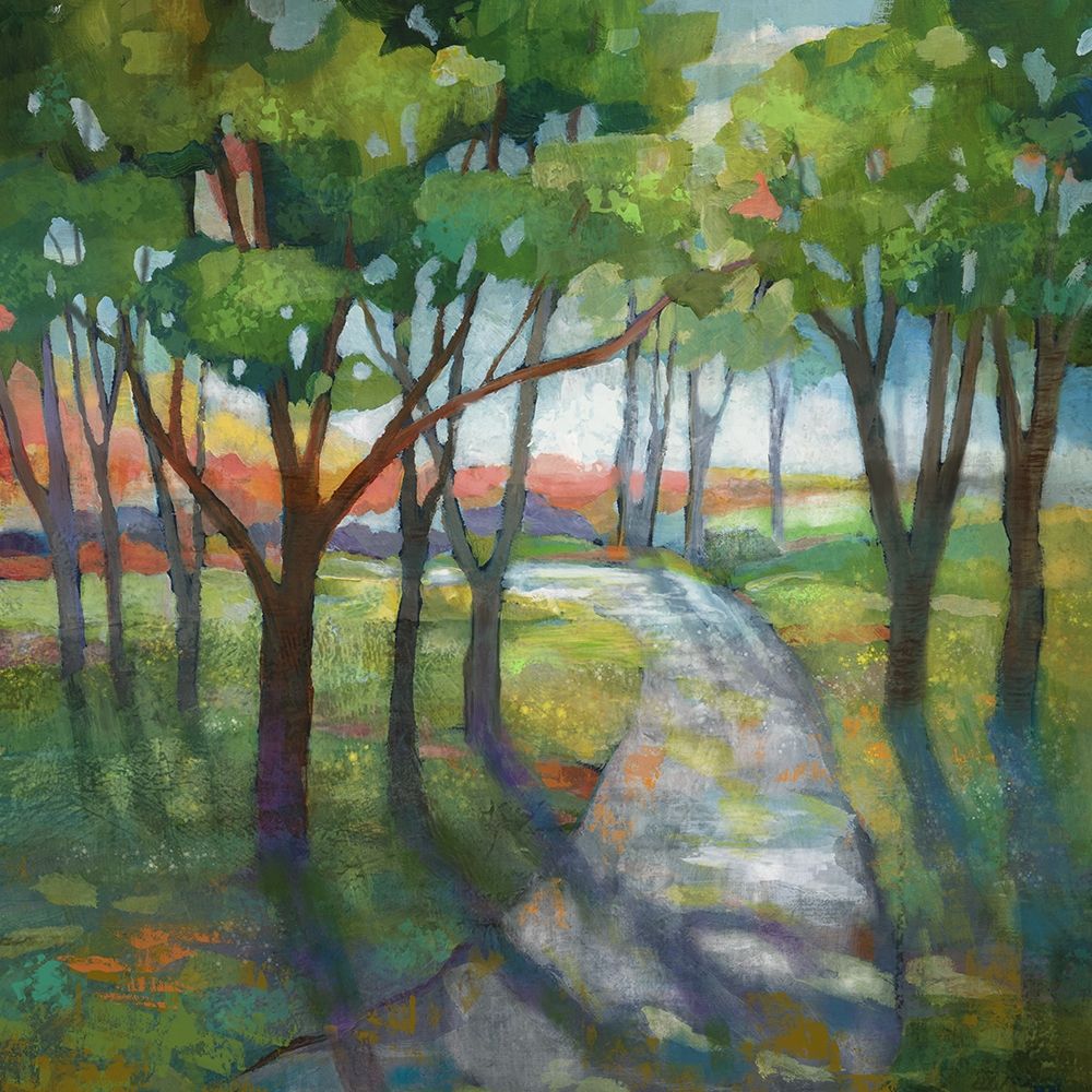 Evening Path art print by Nan for $57.95 CAD