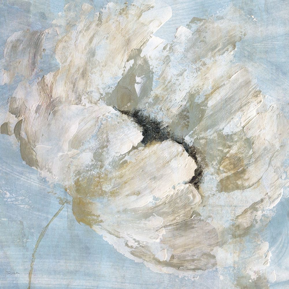 Blue Blanc I art print by Katrina Craven for $57.95 CAD
