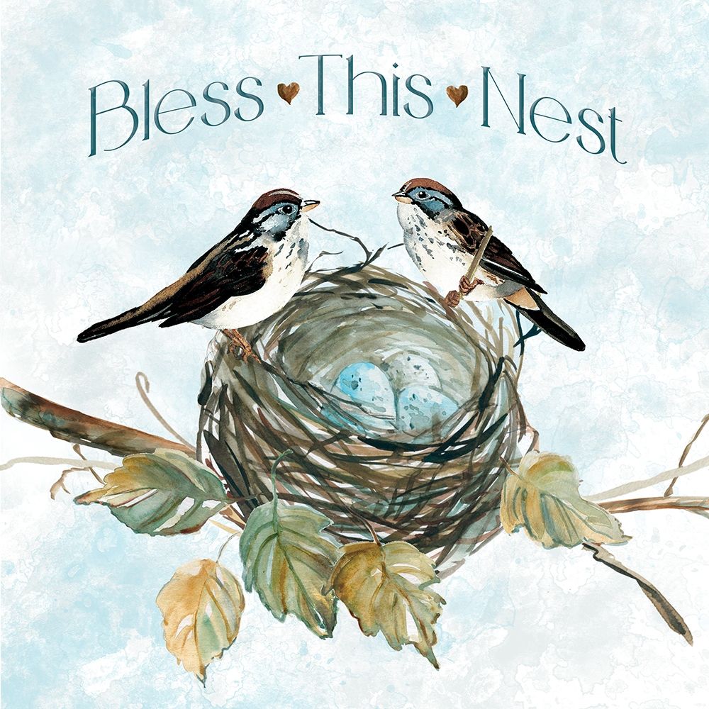 Bless Nest art print by Carol Robinson for $57.95 CAD