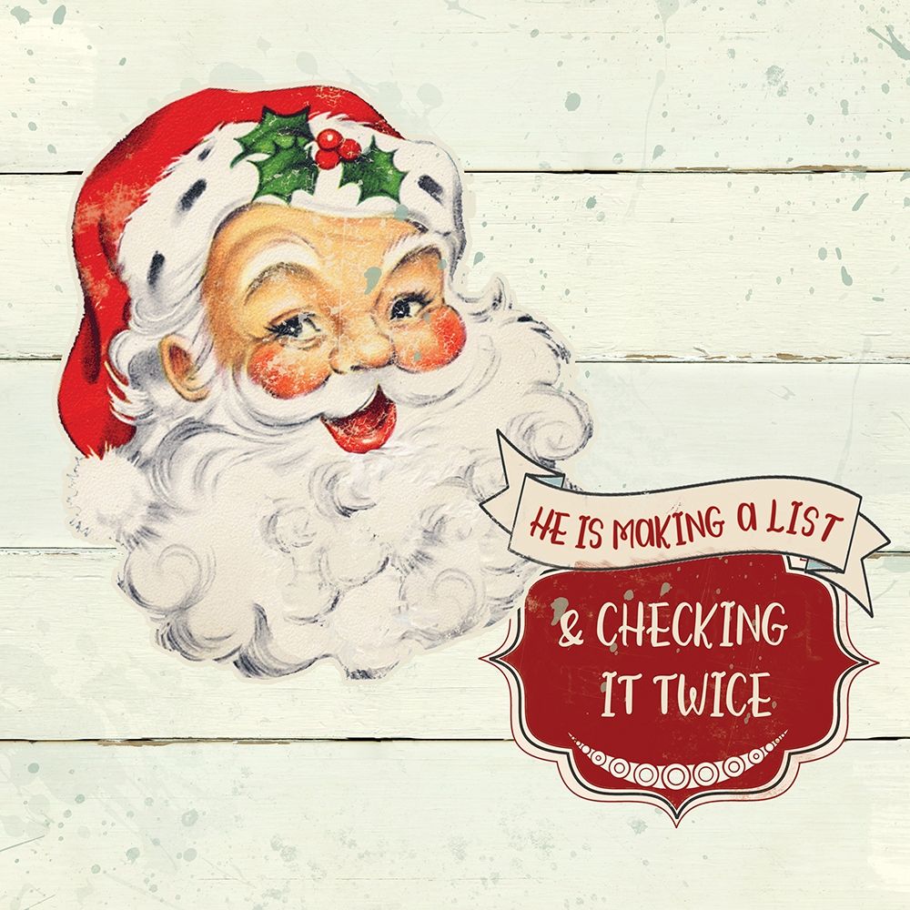 Santa List art print by Carol Robinson for $57.95 CAD