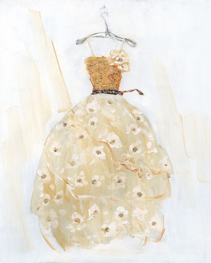 Ball Gown I art print by Sally Swatland for $57.95 CAD