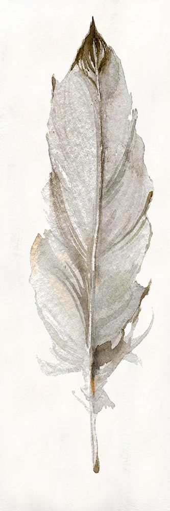 Neutral Feather II art print by Carol Robinson for $57.95 CAD