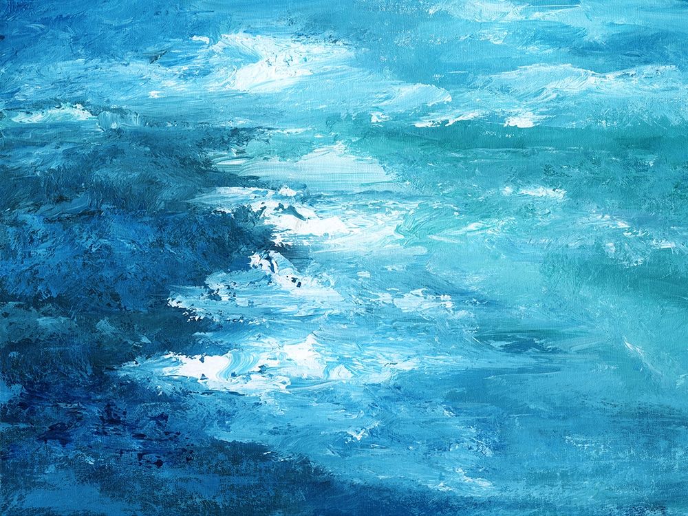 Crashing Waves I art print by Nan for $57.95 CAD