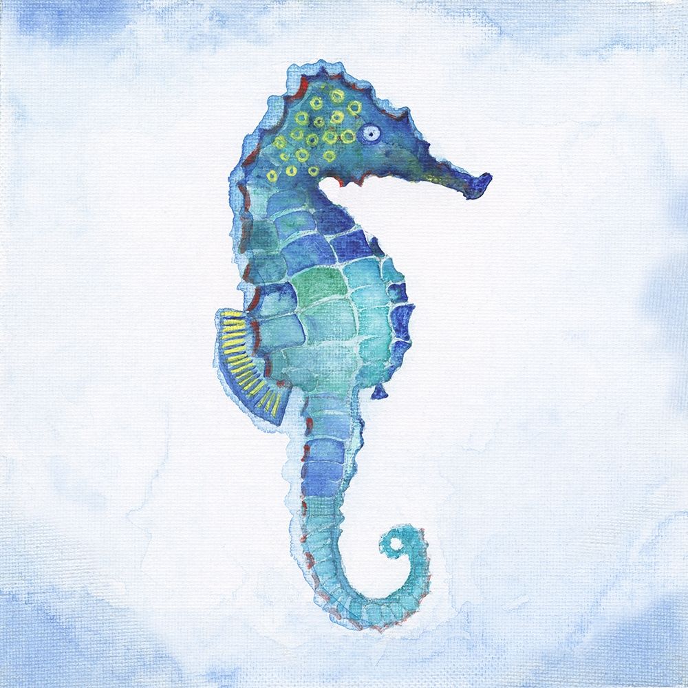 Galapagos Sea Horse art print by Tava Studios for $57.95 CAD