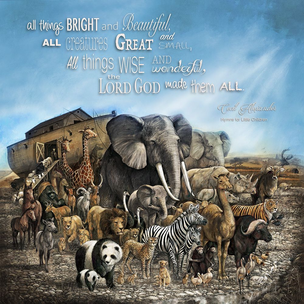 All Things Bright and Beautiful art print by Ruane Manning for $57.95 CAD