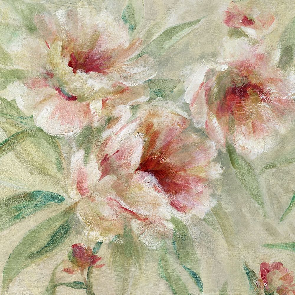 Peony Garden I art print by Carol Robinson for $57.95 CAD