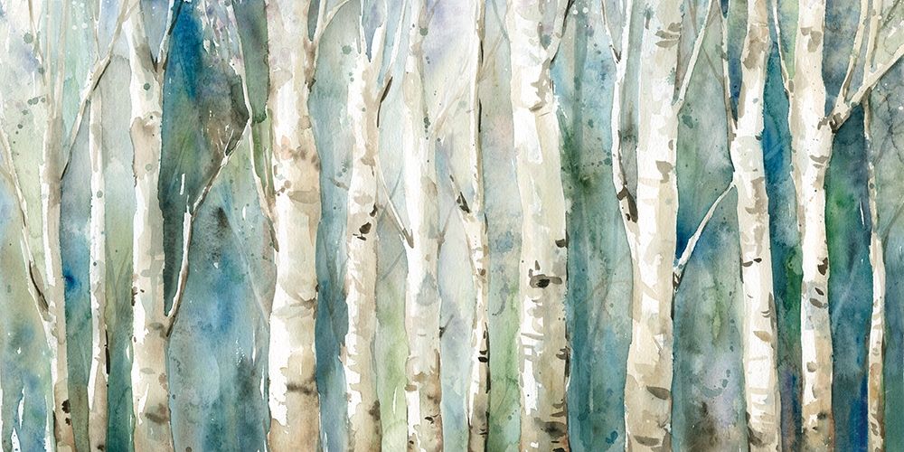 Birch River Walk art print by Carol Robinson for $57.95 CAD