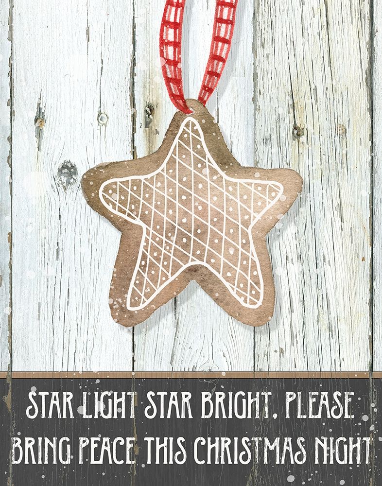 Gingerbread Star art print by Carol Robinson for $57.95 CAD