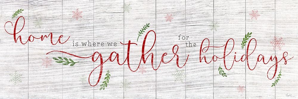 Holidays Gather art print by Natalie Carpentieri for $57.95 CAD