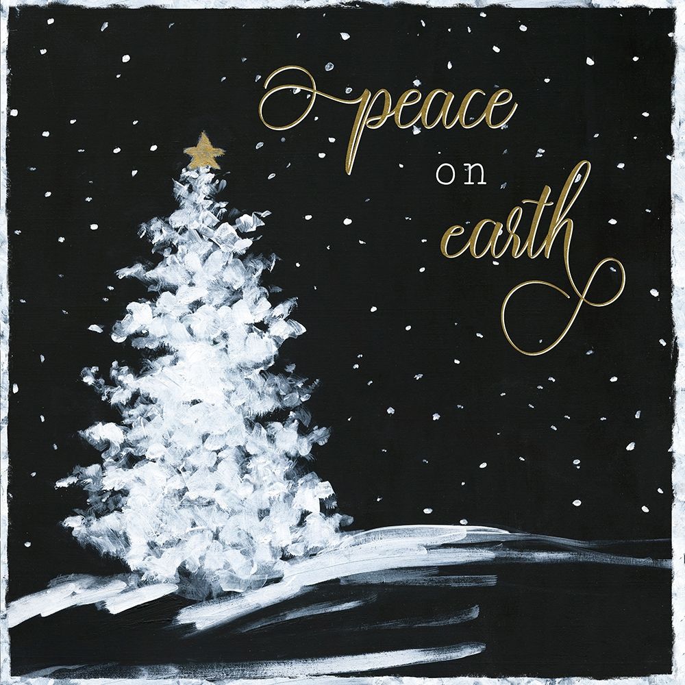 Peace on Earth Tree art print by Sally Swatland for $57.95 CAD