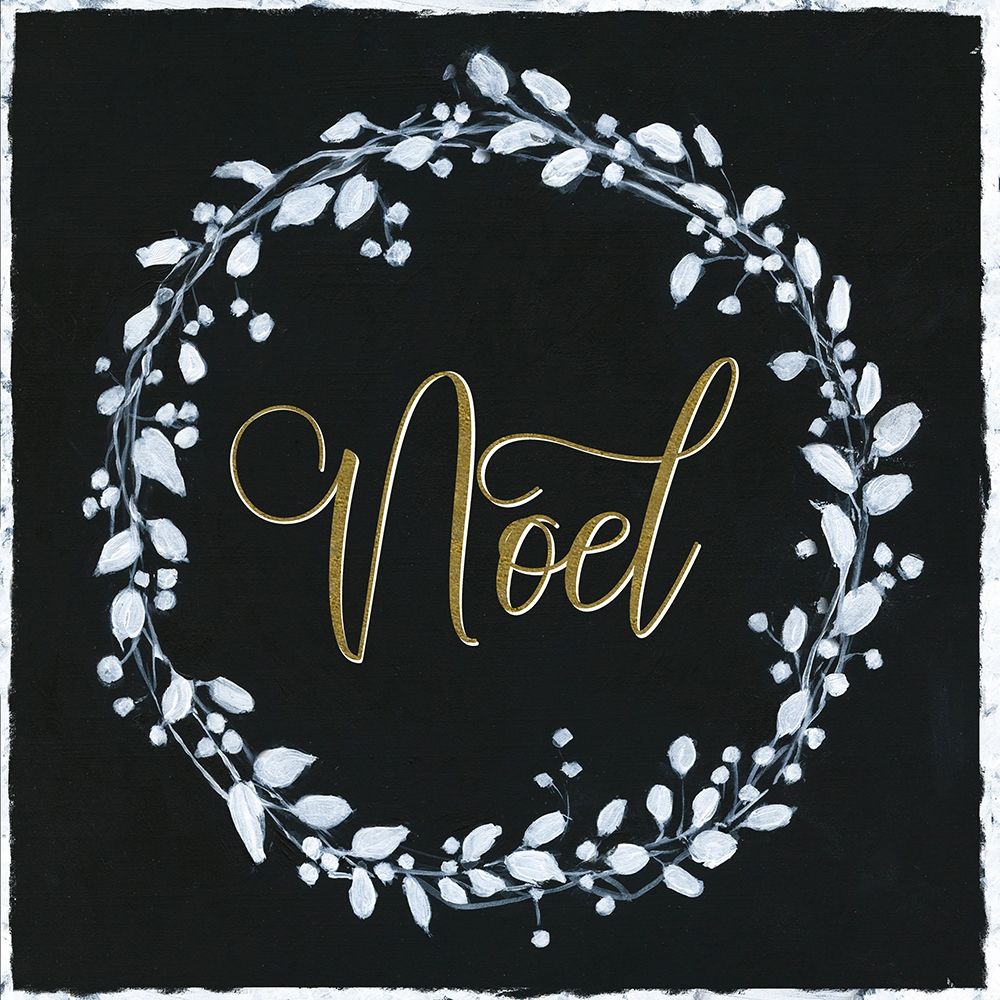 Noel Wreath art print by Sally Swatland for $57.95 CAD