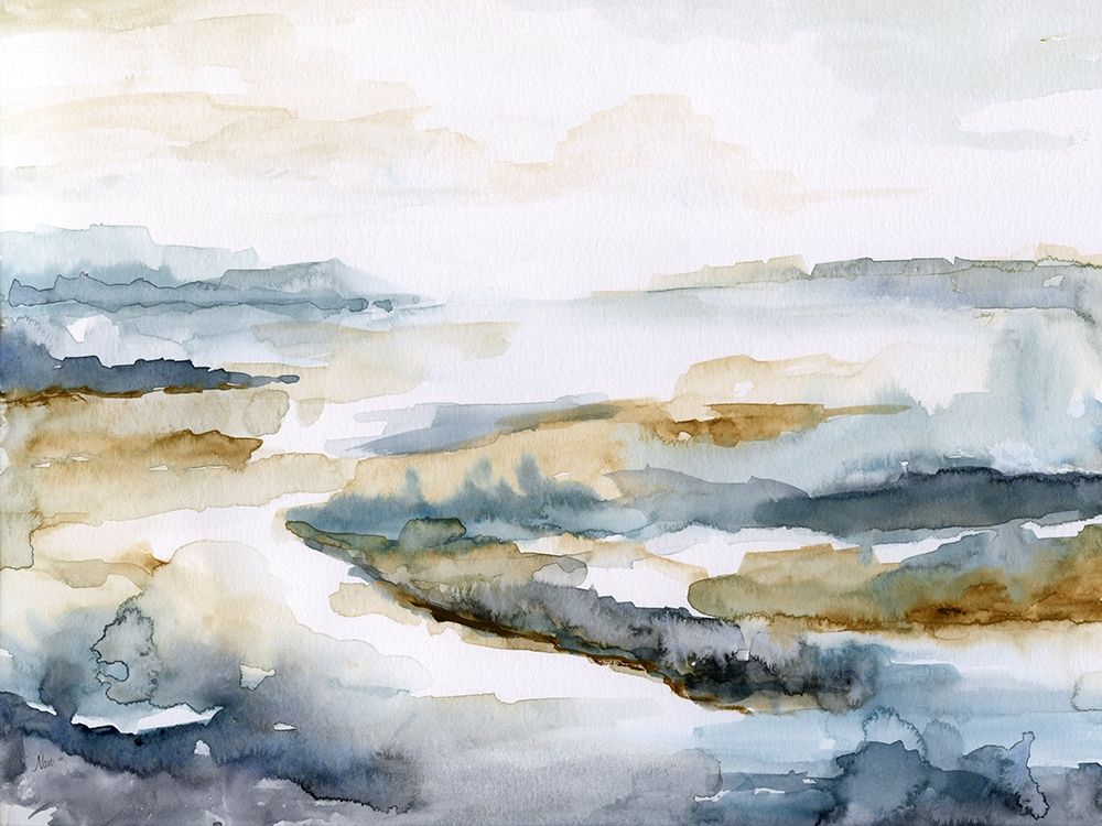Estuary I art print by Nan for $57.95 CAD
