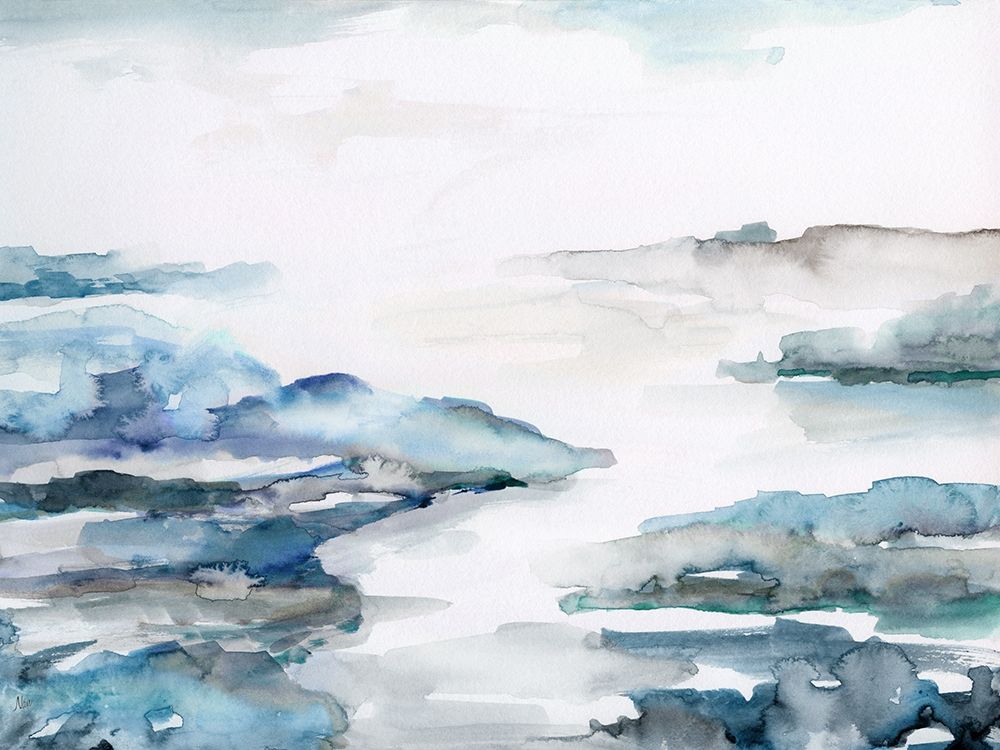 Estuary II art print by Nan for $57.95 CAD