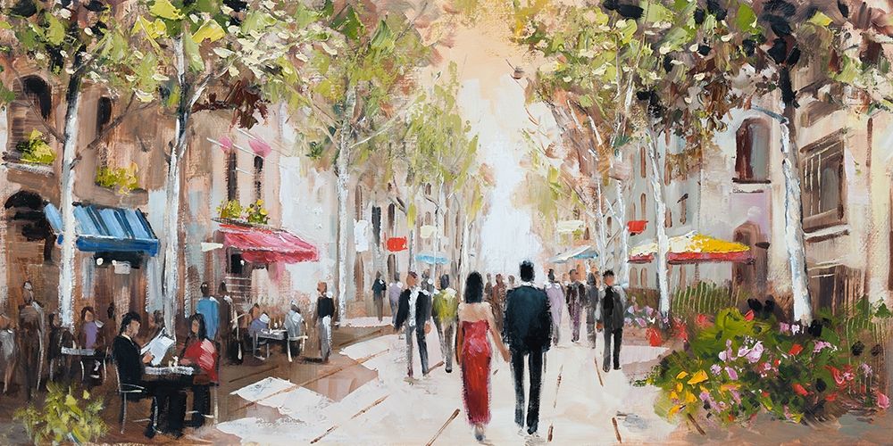 Paris Teal III art print by E. Anthony Orme for $57.95 CAD