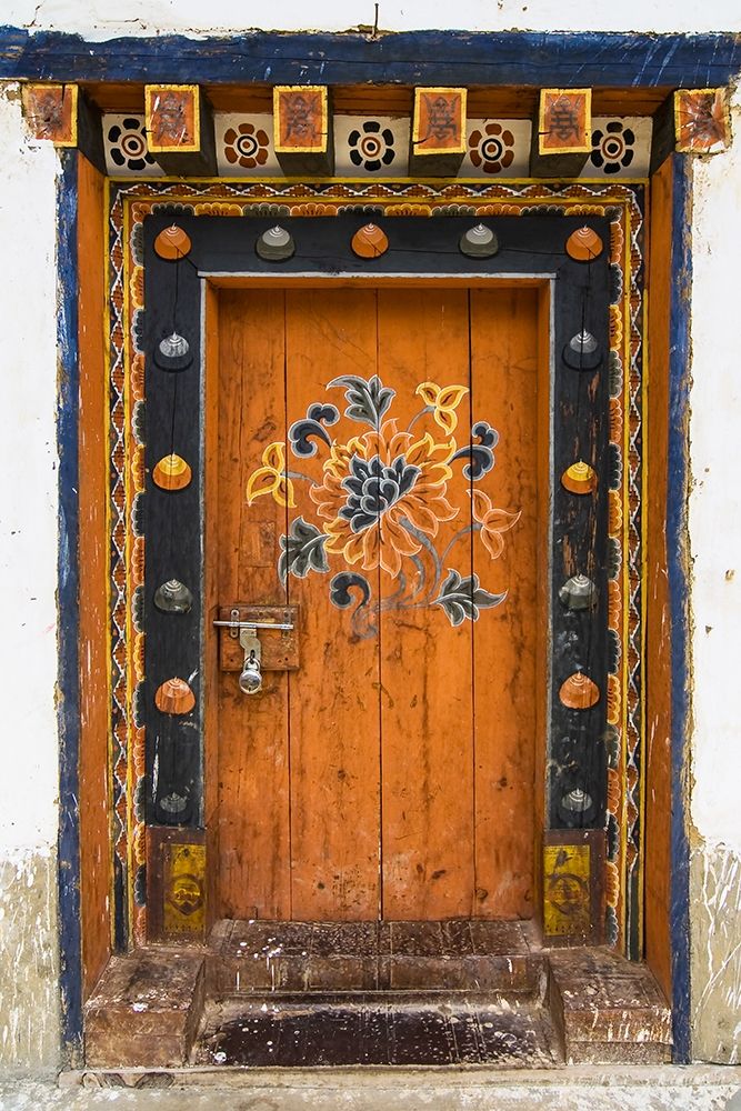 Bhutan Door art print by Michael Runkel for $57.95 CAD