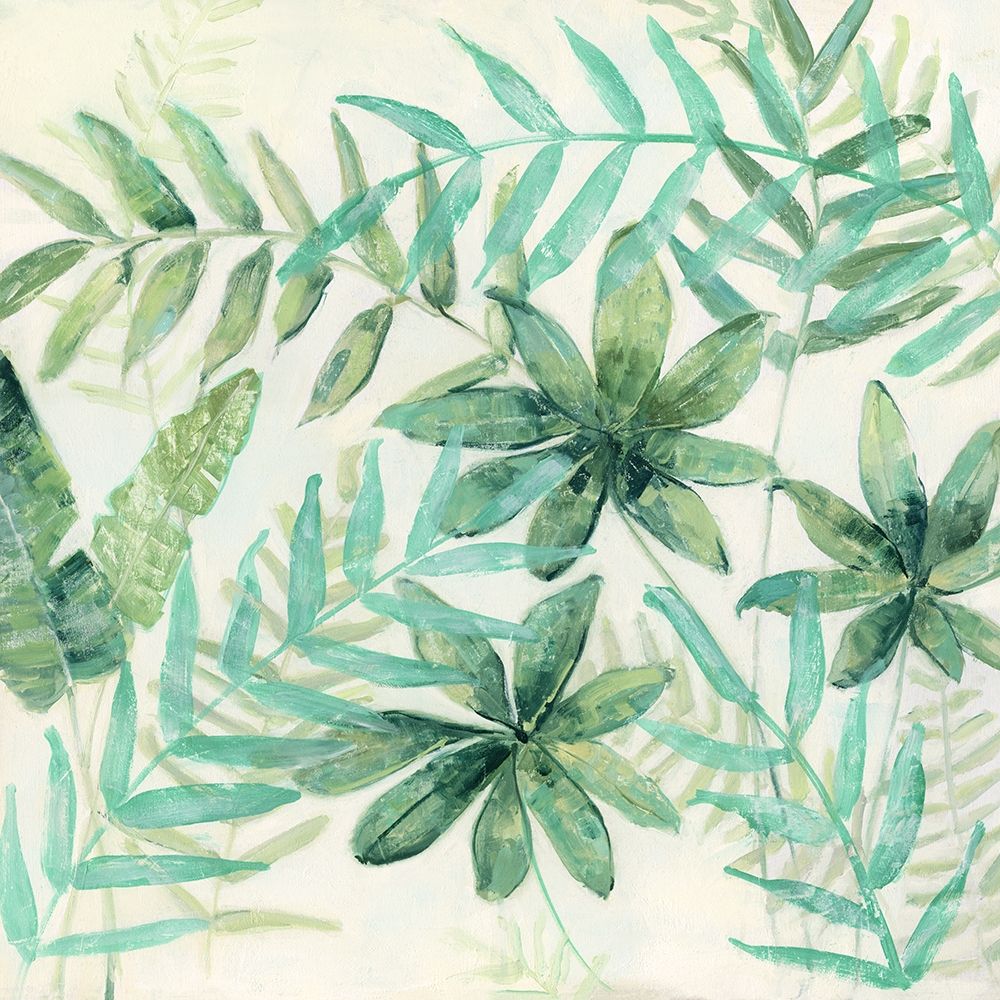 Palm Montage II art print by Sally Swatland for $57.95 CAD