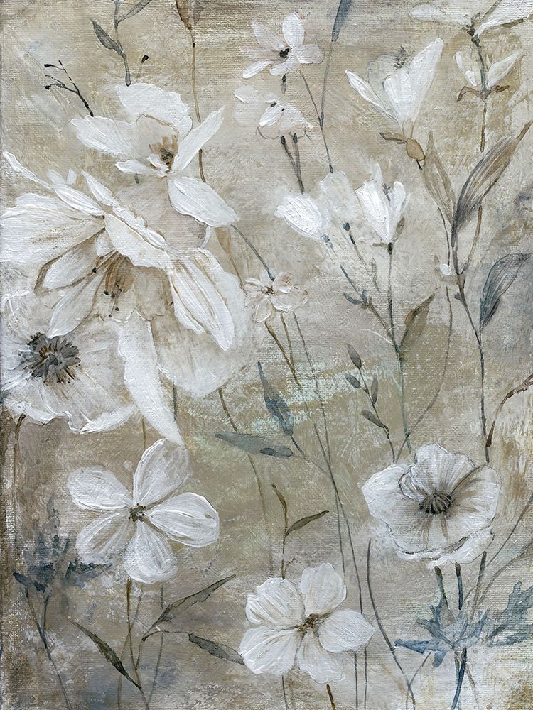 Wildflower Whites art print by Carol Robinson for $57.95 CAD
