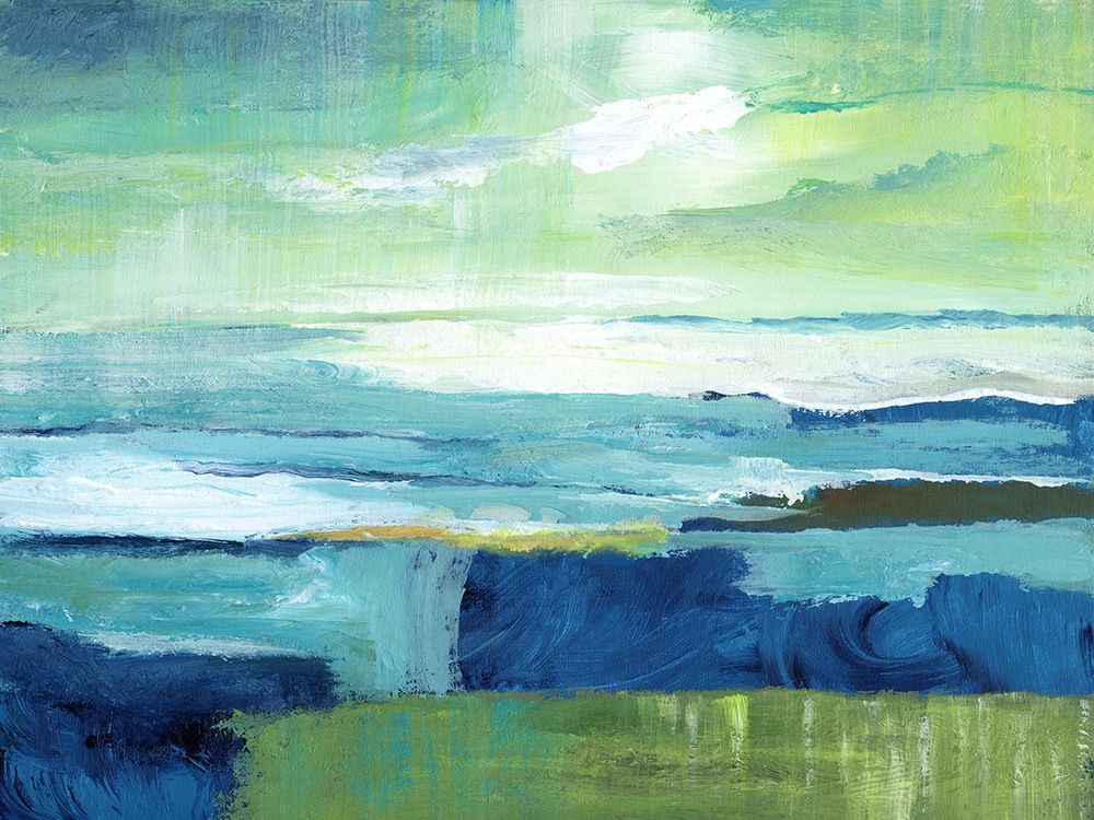 Blue Sands art print by Nan for $57.95 CAD