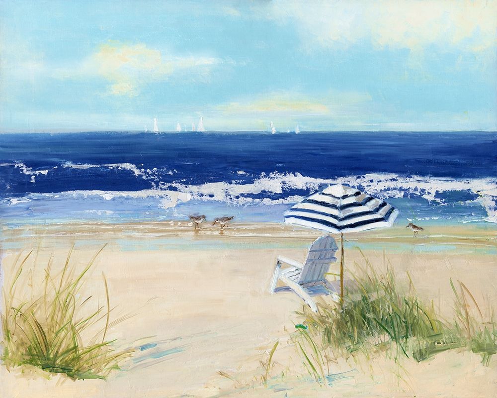 Beach Life II art print by Sally Swatland for $57.95 CAD
