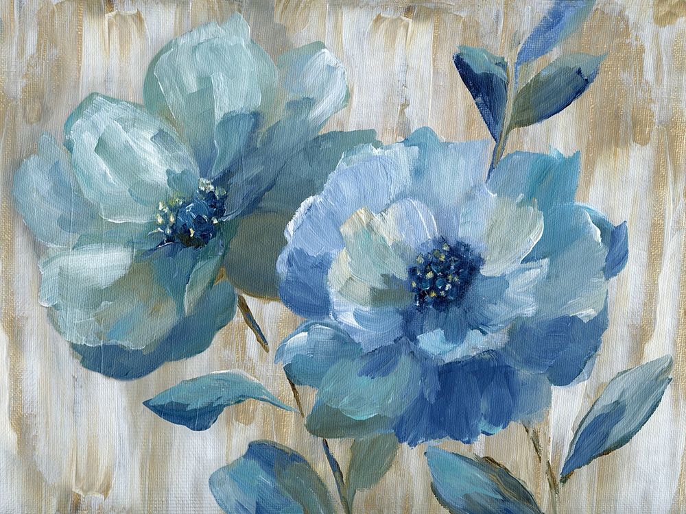 Blue Duo art print by Nan for $57.95 CAD