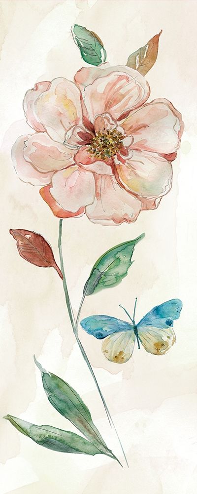 Rose Red Wash art print by Carol Robinson for $57.95 CAD