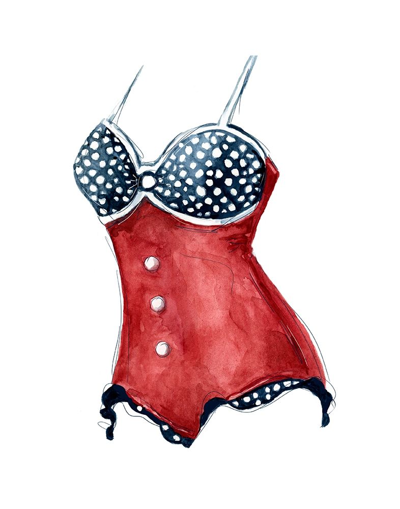 Vintage Swimwear II art print by Carol Robinson for $57.95 CAD