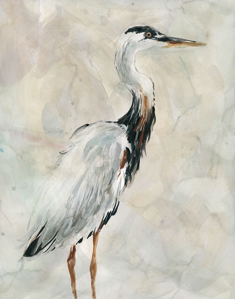 Crane at Dusk I art print by Carol Robinson for $57.95 CAD