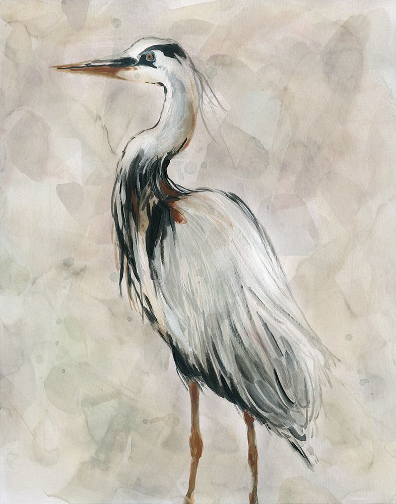 Crane at Dusk II art print by Carol Robinson for $57.95 CAD