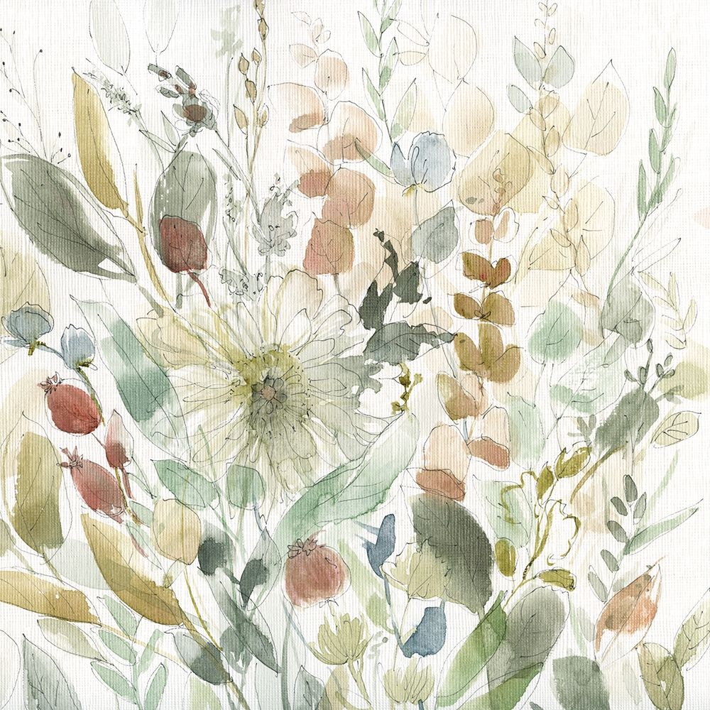 Linen Wildflower art print by Carol Robinson for $57.95 CAD