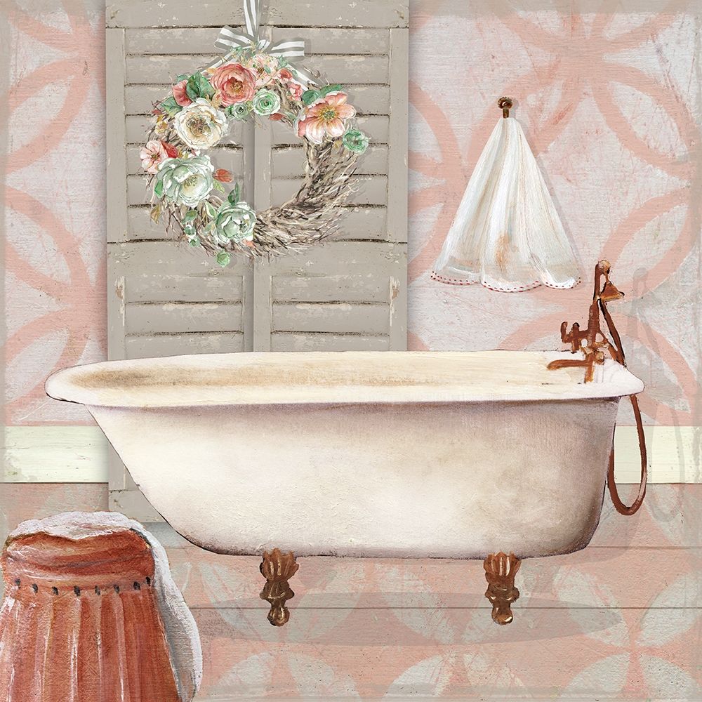 Blushing Bath II art print by Carol Robinson for $57.95 CAD