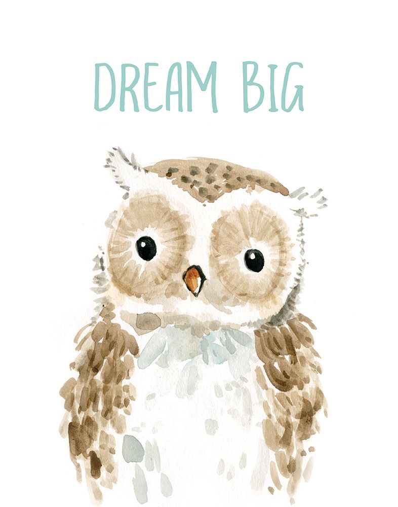 Dream Big Owl art print by Carol Robinson for $57.95 CAD