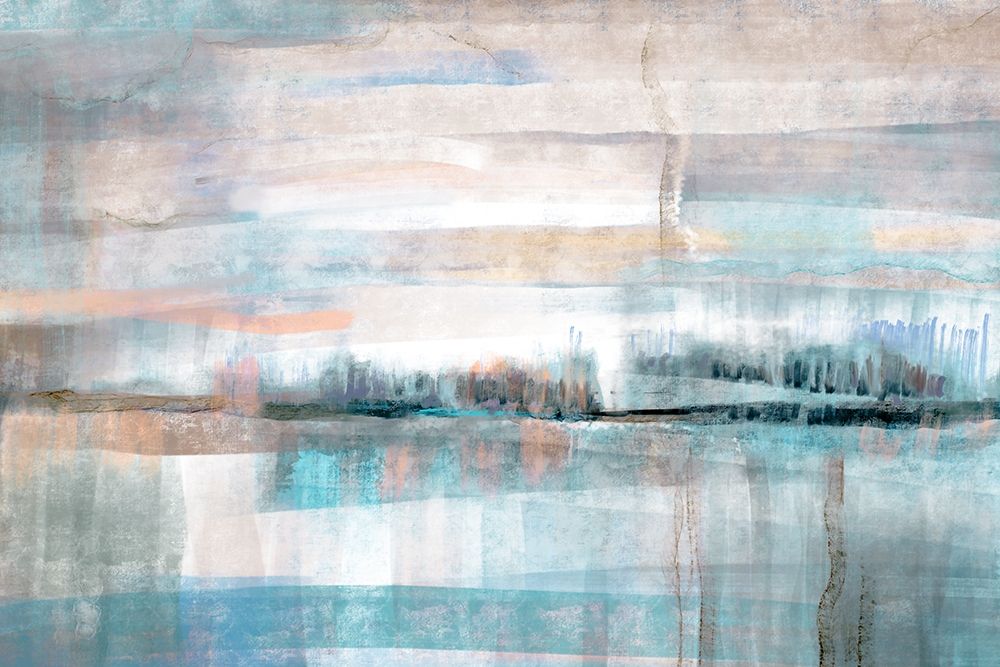 Pastel Valley art print by Nan for $57.95 CAD