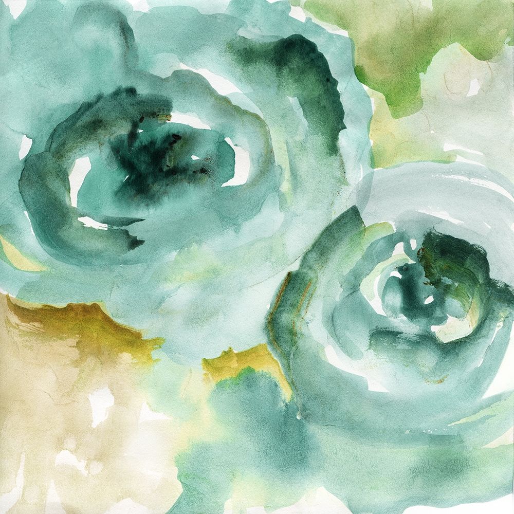 Cyan Season art print by Nan for $57.95 CAD
