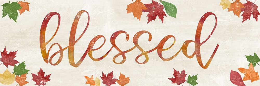 Blessed Leaves art print by CAD Designs for $57.95 CAD