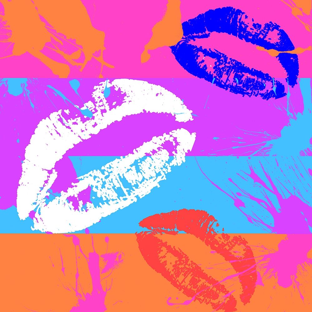 Kiss art print by Daniela Santiago for $57.95 CAD