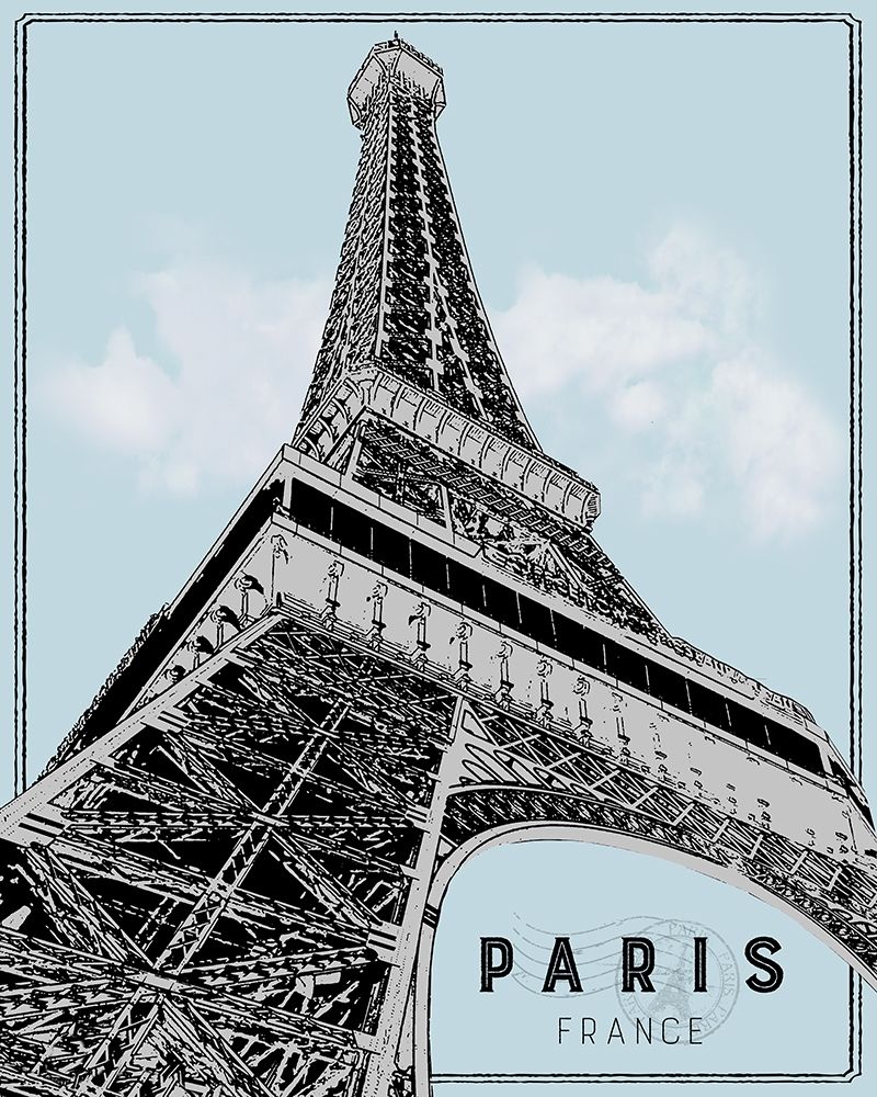 Mid Modern Paris art print by Natalie Carpentieri for $57.95 CAD