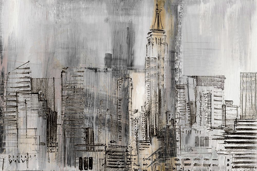 Empire Twilight Detail art print by Susan Jill for $57.95 CAD