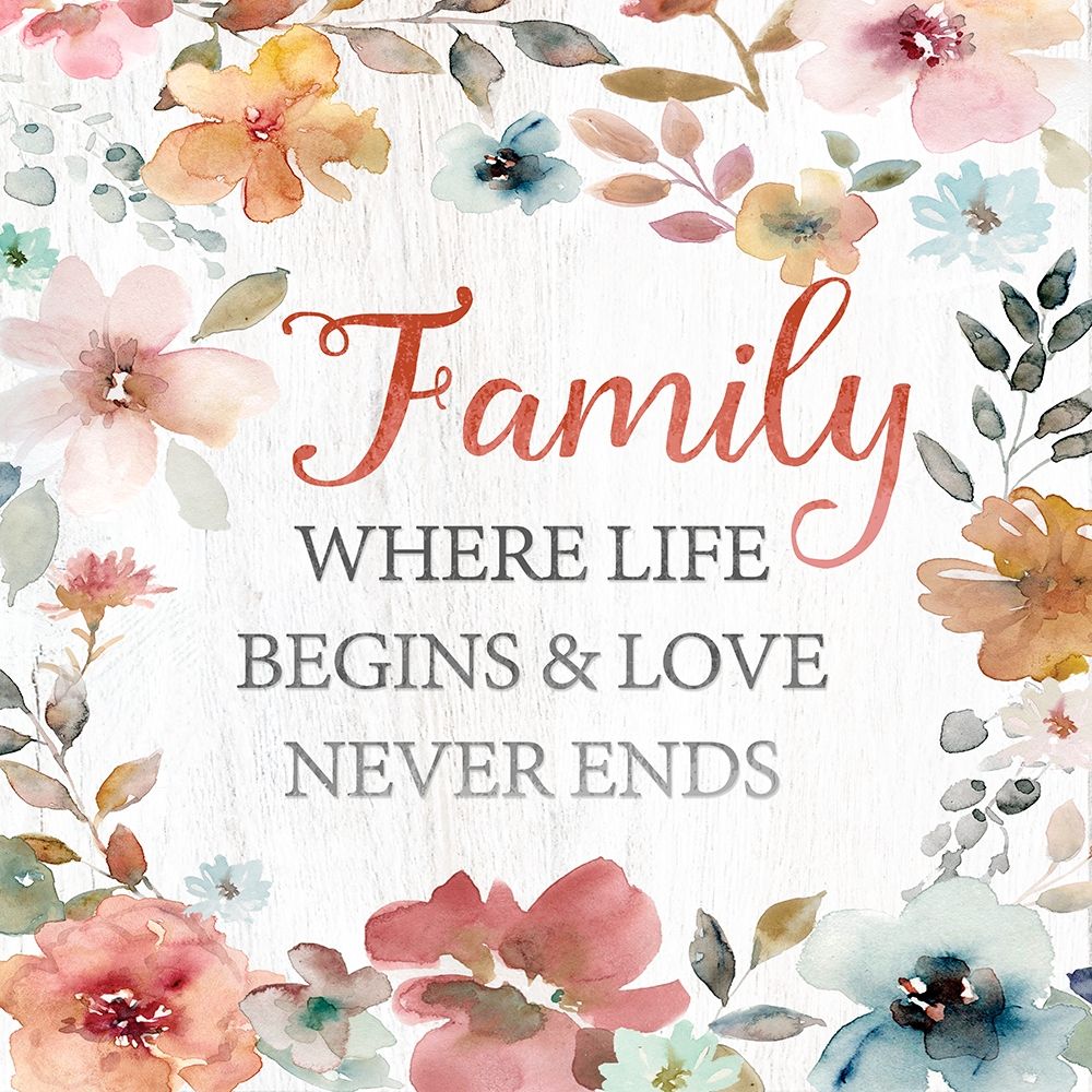 Family Life Begins art print by Carol Robinson for $57.95 CAD