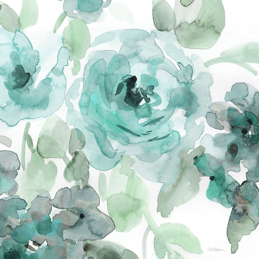 Belles Teal II art print by Carol Robinson for $57.95 CAD